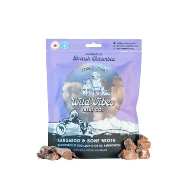 Wild Vibes Kangaroo & Bone Broth Treats - 68g