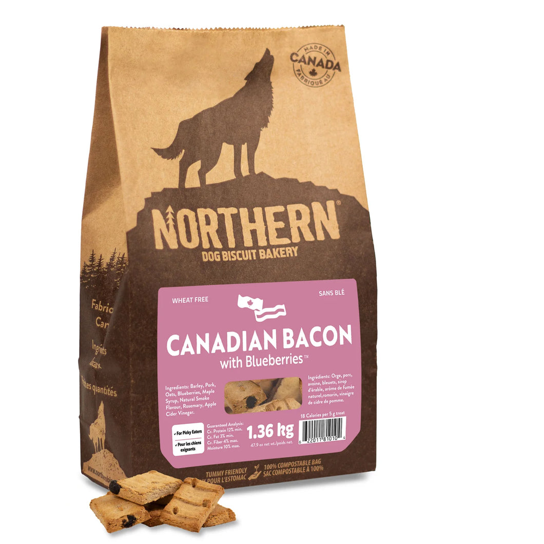 Northern Biscuit Canadian Bacon with Blueberries - 500g