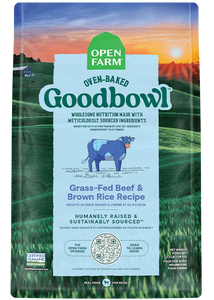 Open Farm - Goodbowl - Grass Fed Beef & Brown Rice Recipe - 22lb