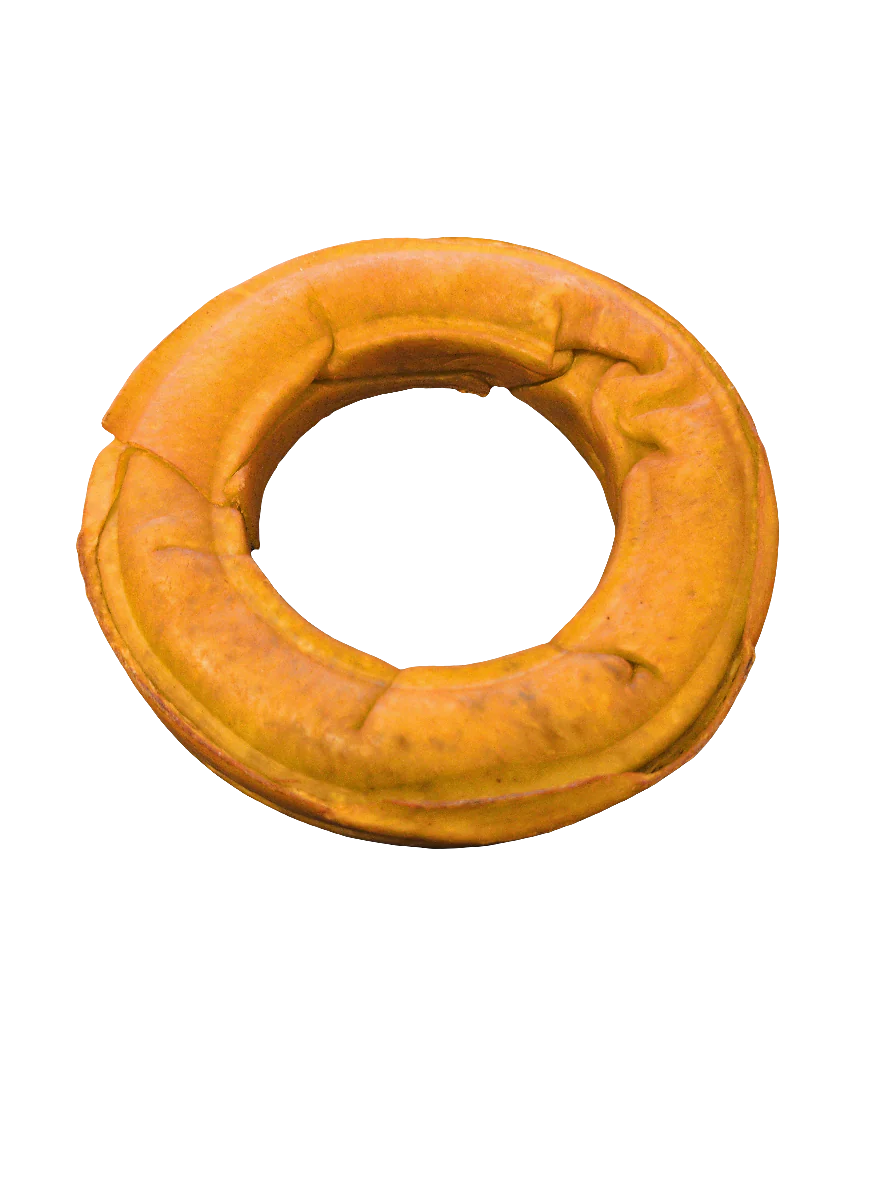 Rollover - Pressed Porkhide Ring
