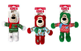 Kong - Holiday Wild Knots Bear - Assorted  -  Md/Lg