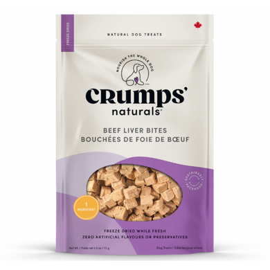 Crumps Beef Liver Bites - 155g - NEW SIZE