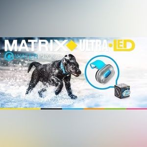Max & Molly Urban Pets Matrix Ultra LED Safety Light - White