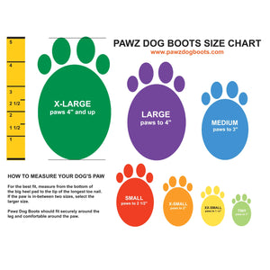 Pawz Boots - Large - Black