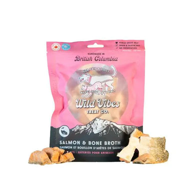 Wild Vibes Salmon & Bone Broth Treats - 75g