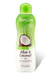Tropiclean Aloe & Coconut Deodorizing Pet Shampoo- 20oz/592ml -