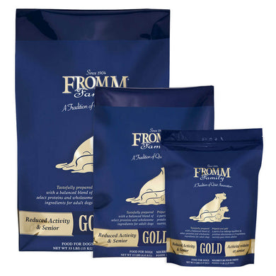 Fromm Gold Reduced Activity & Senior Food -  30lb