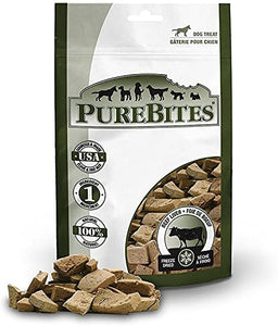 PureBites Freeze Dried Dog Treats - Beef - 120g