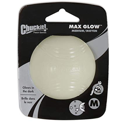 Chuck It Nightplay Max Glow Ball - Medium
