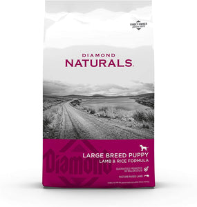 Diamond Naturals - Large Breed Puppy Lamb and Rice - 40lbs