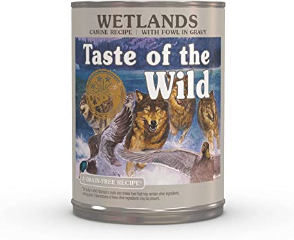 Taste of the Wild Wetlands Wild Fowl Dog - 12oz Can