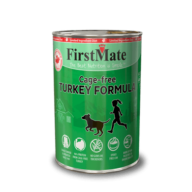 Firstmate Grain Free LID Turkey - Dog - 345g can