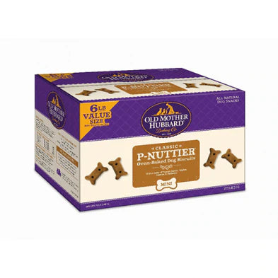 Old Mother Hubbard P - Nuttier Biscuits - Mini  -  2lbs  - All Natural