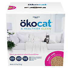 Okocat Super Soft Natural Wood Clumping Cat Litter