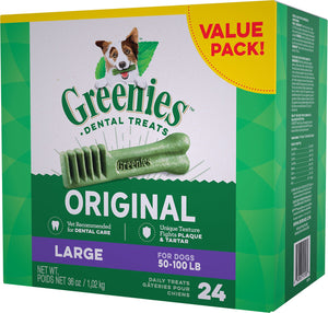 Greenies Dental Treats - Large - 24 piece Value Pack