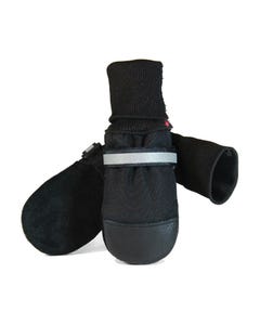 Muttluks Fleece Lined Boots Black - Medium - Set of 4