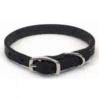 Circle T - Leather Town Collar - Black