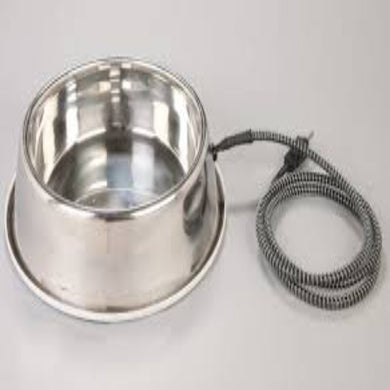 K&H Thermal-Bowl™ - Heated Dog Water Bowl  Stainless Steel