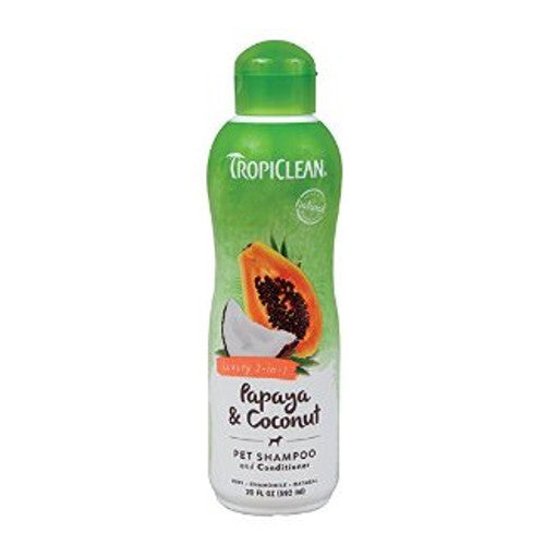 Tropiclean Papaya & Coconut - 20oz/592ml