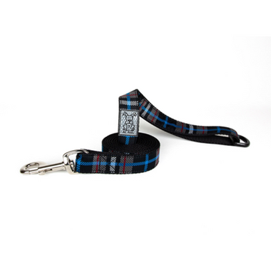 Black Twill Leash - 6'